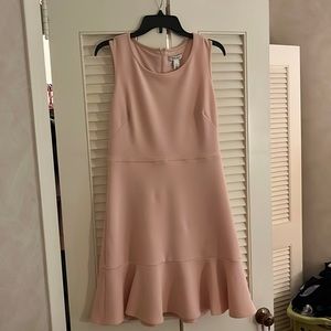 White House Black Market blush dress